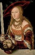 Lucas  Cranach Judith with the head of Holofernes oil